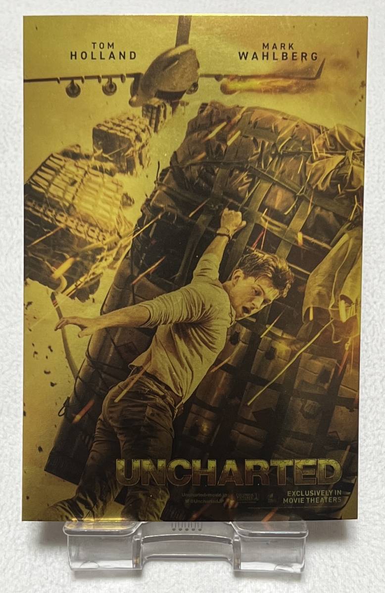 【アンチャーテッド(UNCHARTED)】劇場入場特典イラストカード(ネイト:トム・ホランド)拍卖