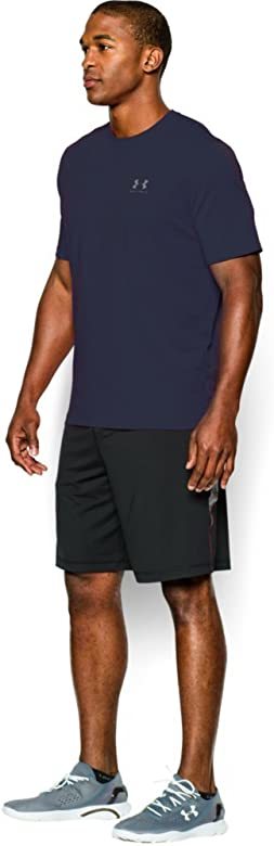 レア! 希少! 残り2点! 正規品 本物 新品 アンダーアーマー チャージドコットン Tシャツ UNDER ARMOUR ワイルド クール! ネイビー 濃紺 MD拍卖