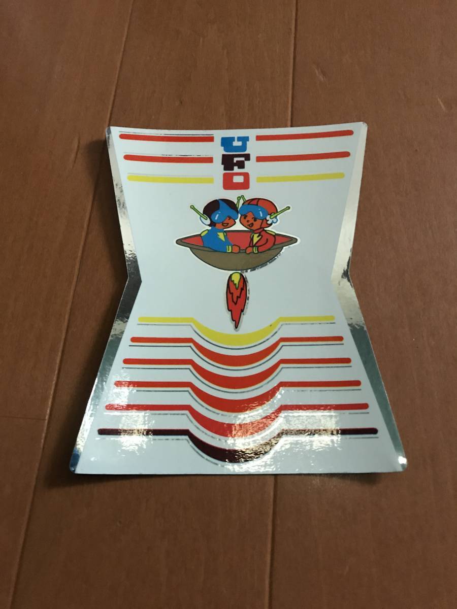 レトロ ビンテージ アンティーク 自転車 ステッカー ユーフォー UFO シール 拍卖