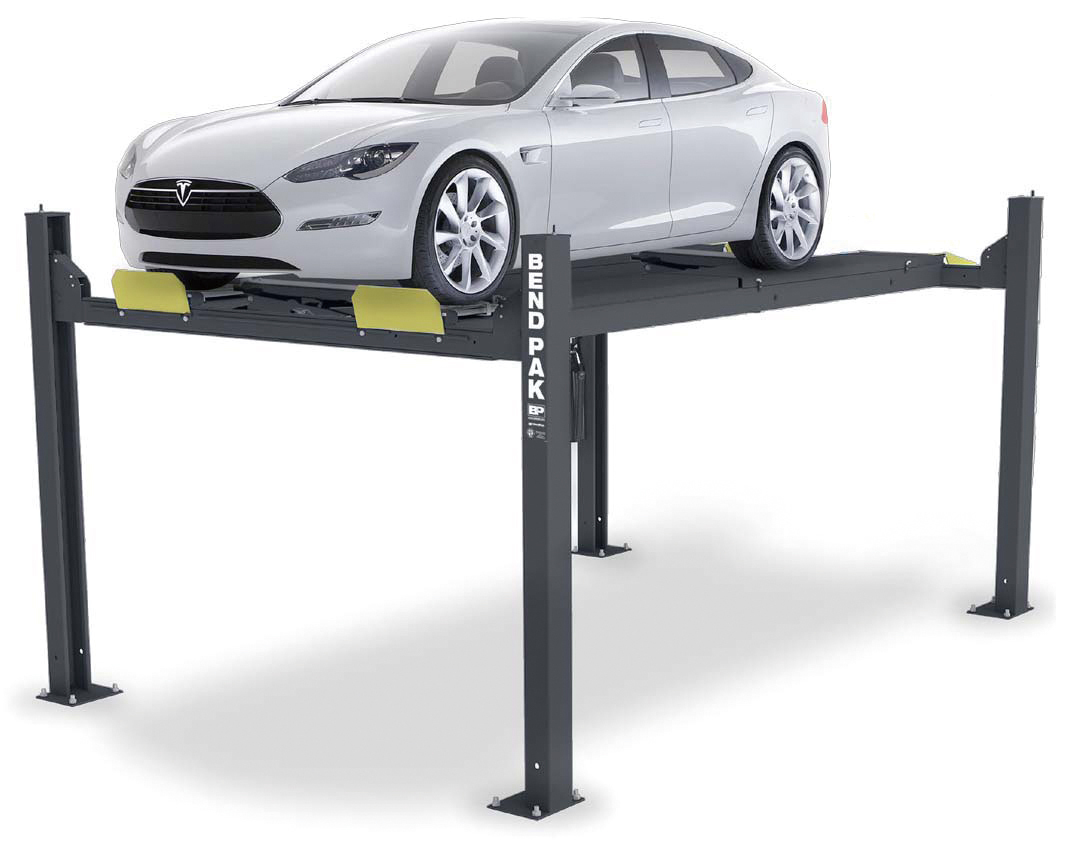 BENDPAK 4柱リフト HD-9AE-200 アライメント調整用 単相200V 最大重量4000KG 揚高2197mm 4.0t 油圧式 設置要相談 自動車整備 ガレージ拍卖