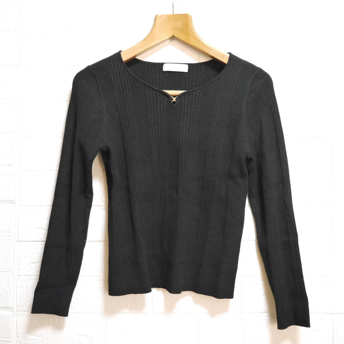 A375 ◇ any SiS | エニィスィス カットソー 黒 中古 サイズ2拍卖