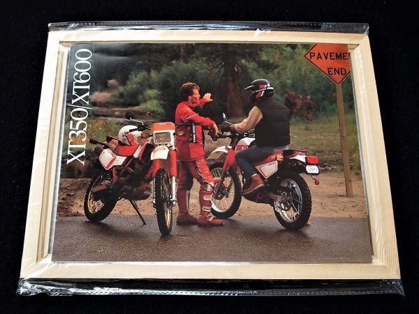 ヤマハ XT350・600 1986年? 希少・輸出用カタログ・良品・送料込み!拍卖