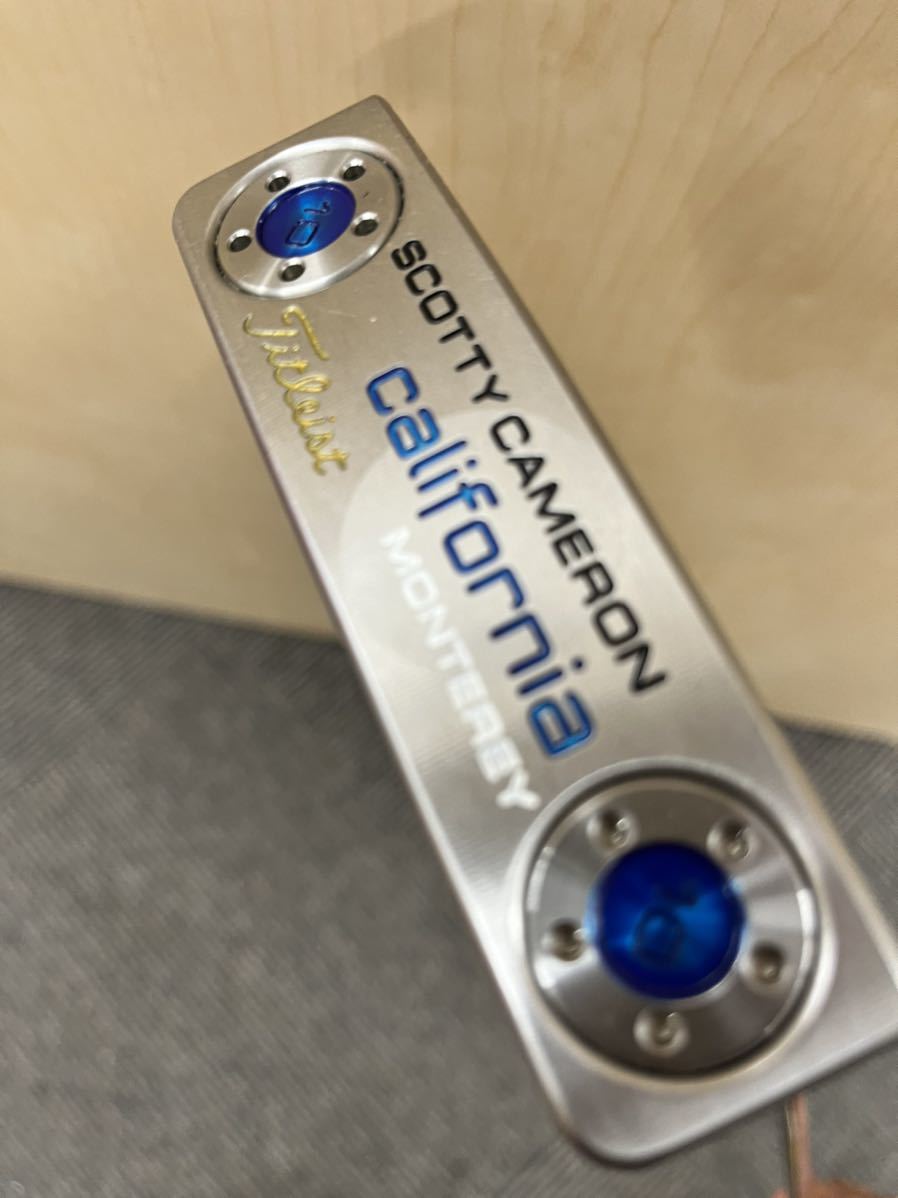 超お値打ち出品 入手困難メーカー特注品 Scotty Cameron MONTERY California 35.0Inc usedほぼ新品拍卖