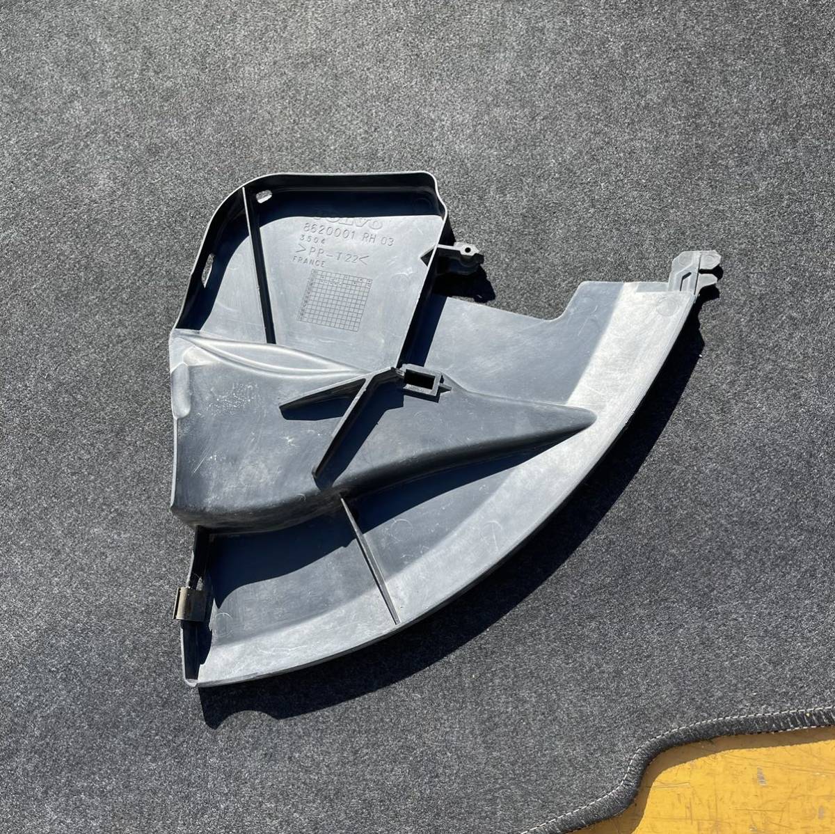 ボルボ V70 XC クロスカントリー SB5244 AWL 2001年 フロントバンパー アンダーカバー 右 8620001 A- 3222拍卖