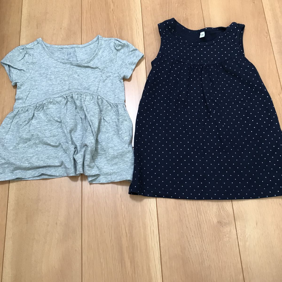 【中古】無印良品・baby GAP ベビーギャップ ワンピース サイズ90拍卖