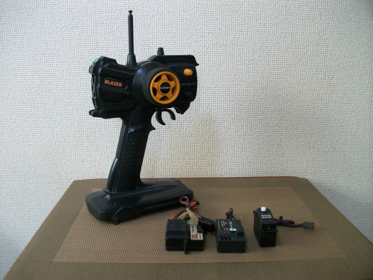 ☆【激安目玉商品】サンワ ブレイザー アンプ(BL)セット 簡易通電動作確認済 レターパック対応 一応ジャンク扱 中古品!拍卖