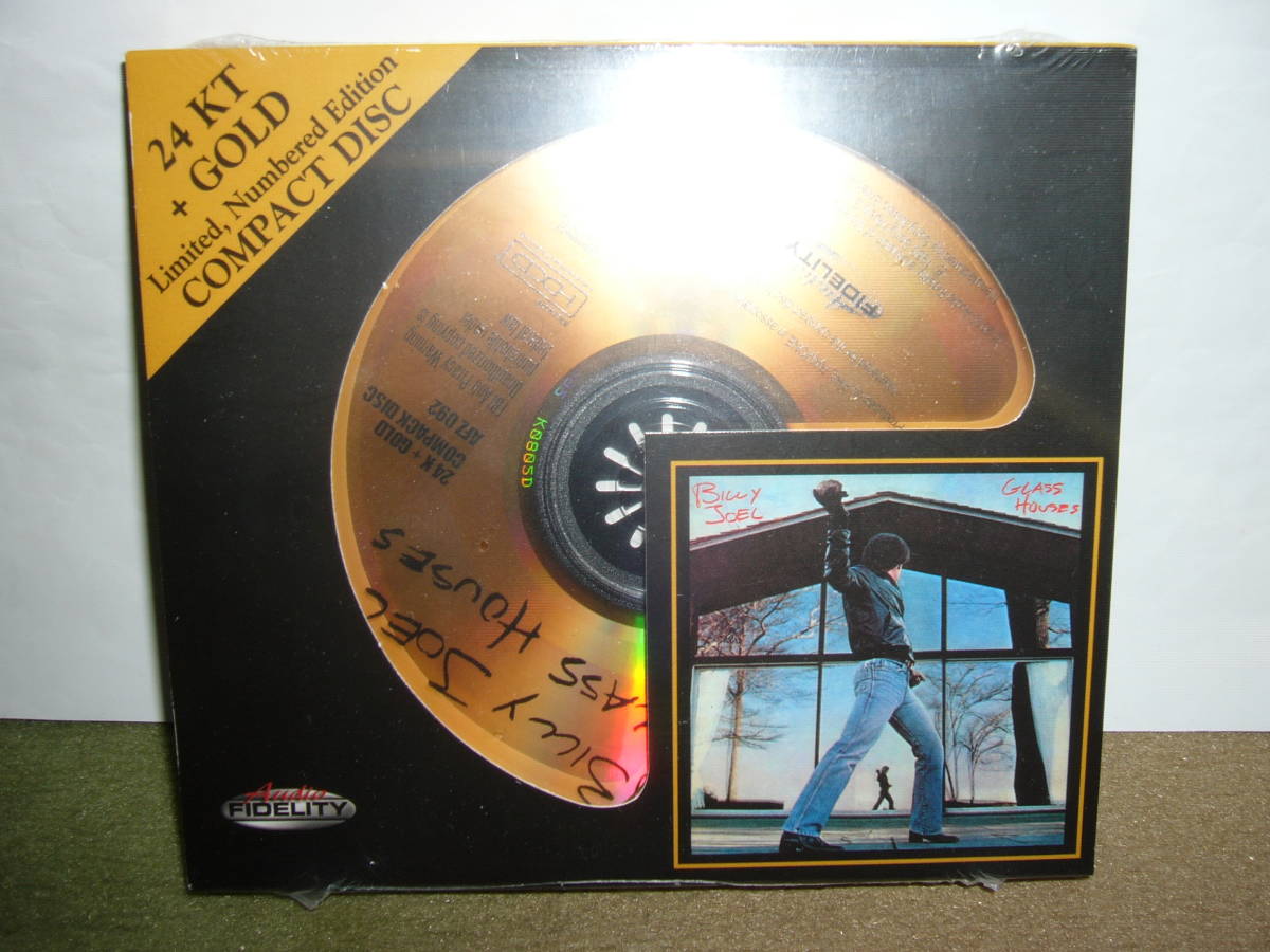 Audio Fidelity社24KT GOLD CD仕様限定盤 Billy Joel 中期の傑作/大ヒット作「Glass Houses」 輸入盤 未開封新品。拍卖