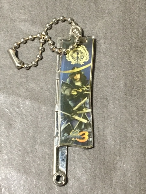 【伊達政宗 】 バサラ 戦国BASARA3  メタル武将旗ホルダー 食玩拍卖