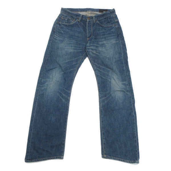 グラム/glamb ストレートデニムパンツ☆青【1】MENS・T拍卖