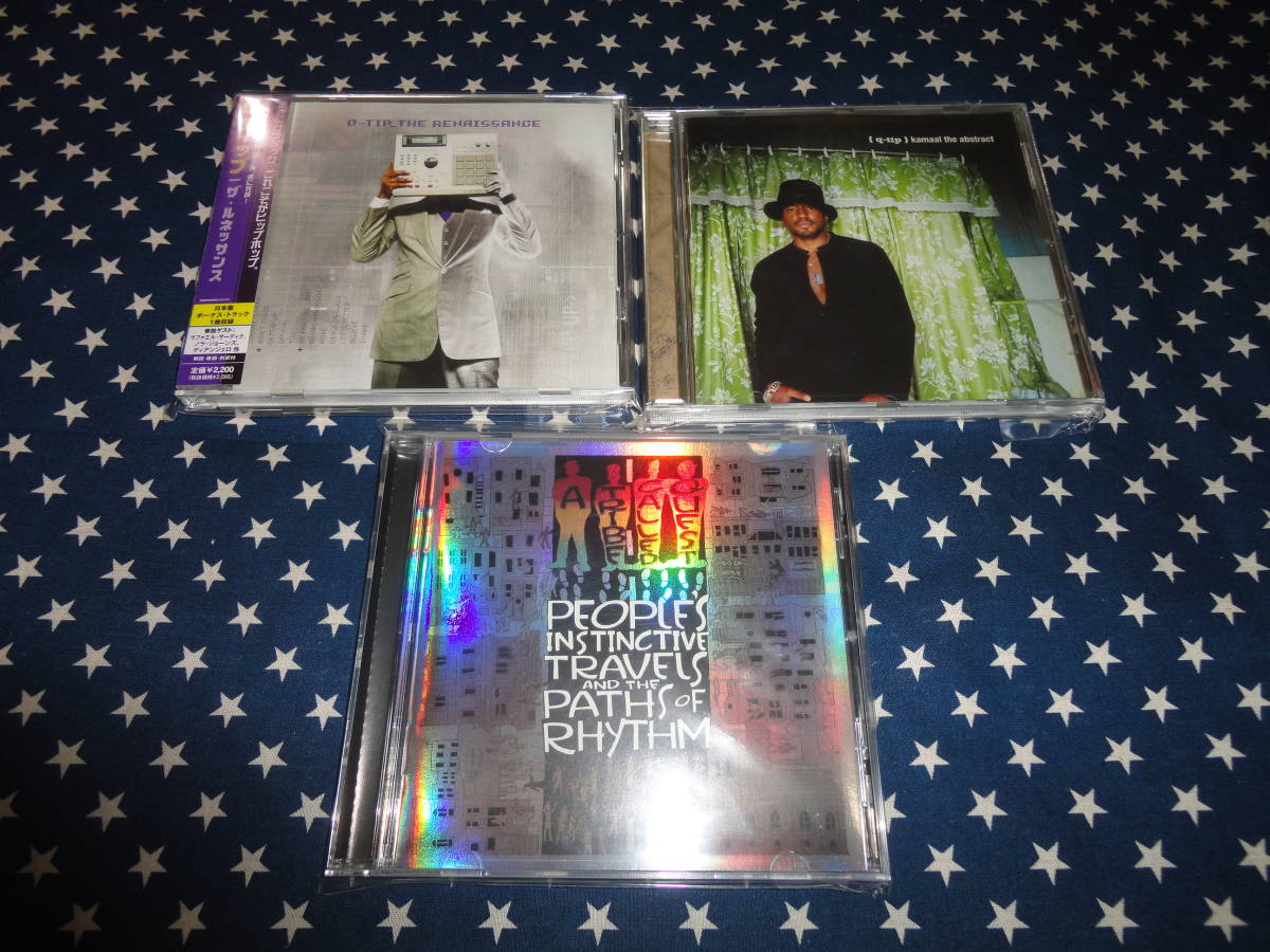 A TRIBE CALLED QUEST/Q-TIP アルバム3枚セット リマスター拍卖