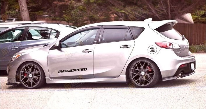 約576mm×約67mm MAZDASPEED 黒系 ステッカー拍卖