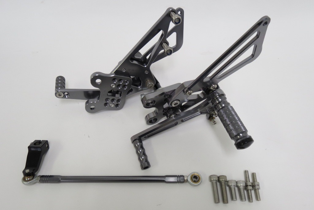 CNC 調整式 ZX-14R / ABS 2012-2023 バックステップ 灰 【st-zx14r-a3】拍卖