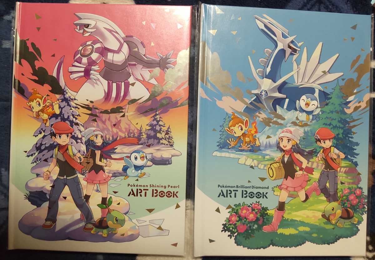 新品 ポケモンセンターオリジナルアートブック ポケットモンスター ブリリアントダイヤモンド シャイニングパール 早期購入特典 ポケモン拍卖