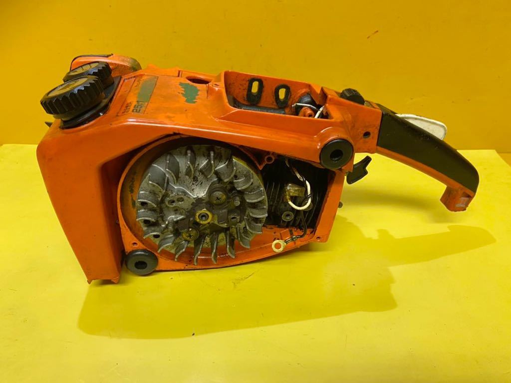 エンジンチェーンソー 部品パーツ エンジン 共立 エコー AC360 圧縮あり 部品取り用 ジャンク取り扱い拍卖