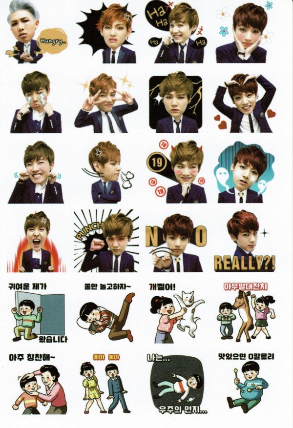 韓国 K-POP ステッカー シール 防弾少年団 BTS B拍卖