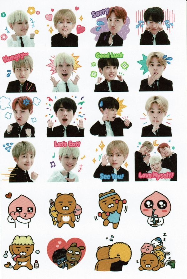 韓国 K-POP ステッカー シール 防弾少年団 BTS D拍卖