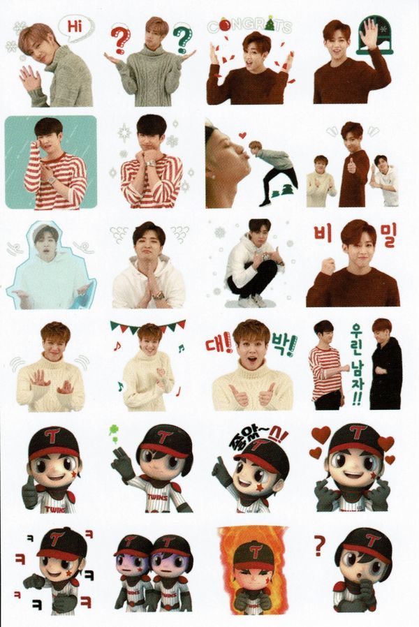 韓国 K-POP ステッカー シール GOT7 B拍卖