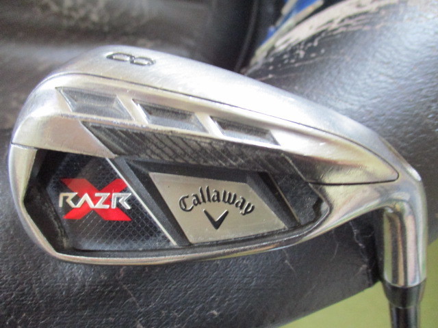 中古 テーラーメード RAZR 8番アイアン 8-044A拍卖