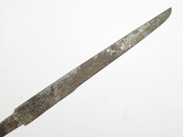 【2843】オリジナル 刀装具 武具 甲冑 小柄の刃先 在銘入(初品・買取品)拍卖