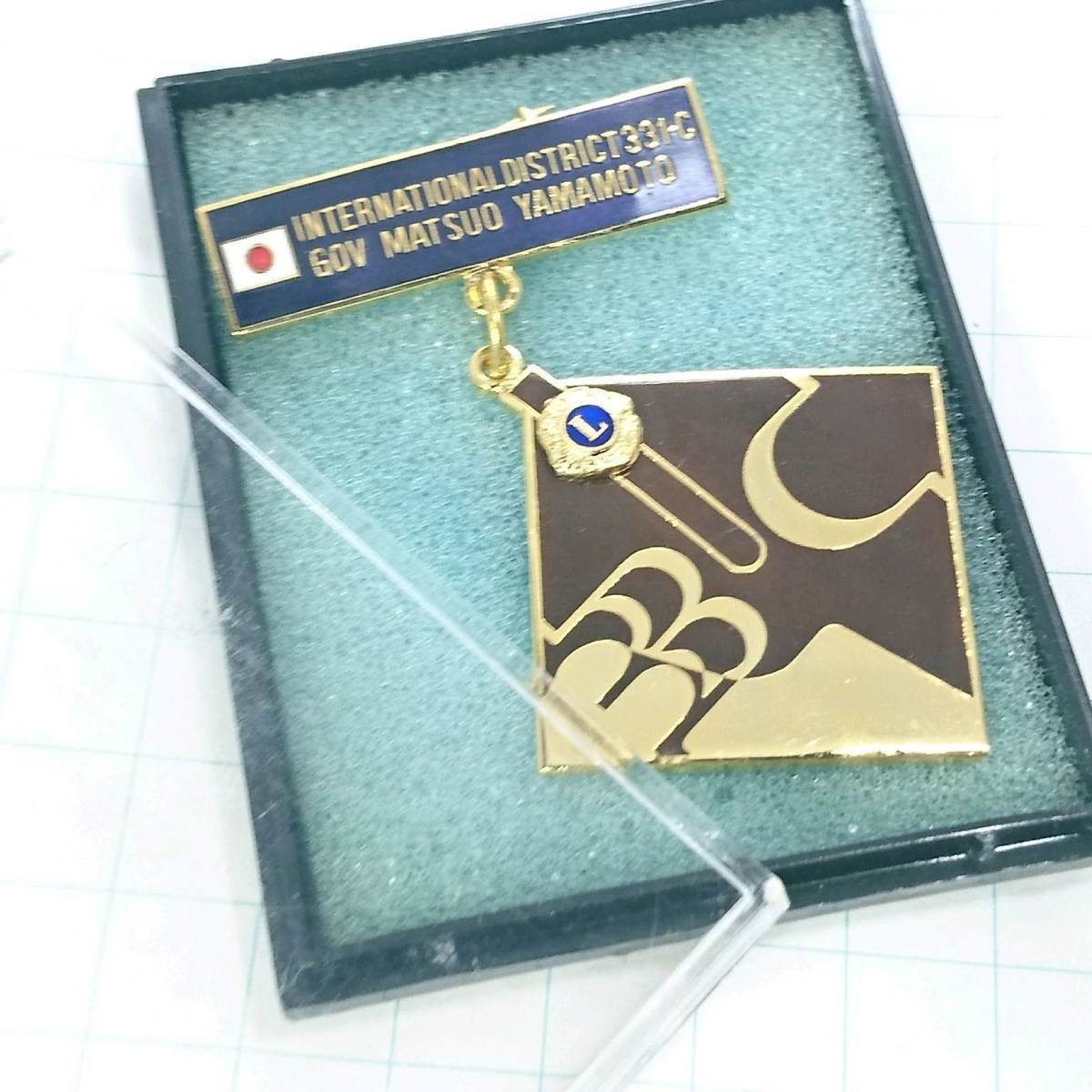 送料無料)北海道 昭和レトロ ライオンズクラブ 記念 ピンバッジ PINS ピンズ A06357拍卖