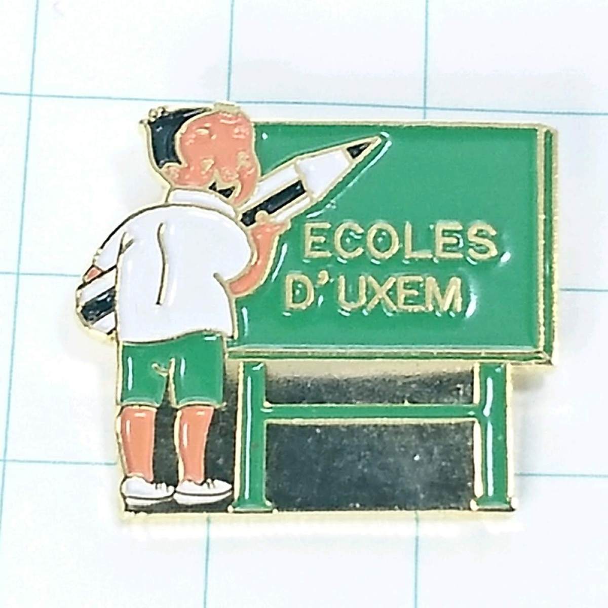送料無料)鉛筆を持つ人 フランス輸入アンティーク ピンバッジ PINS ピンズ A06369拍卖