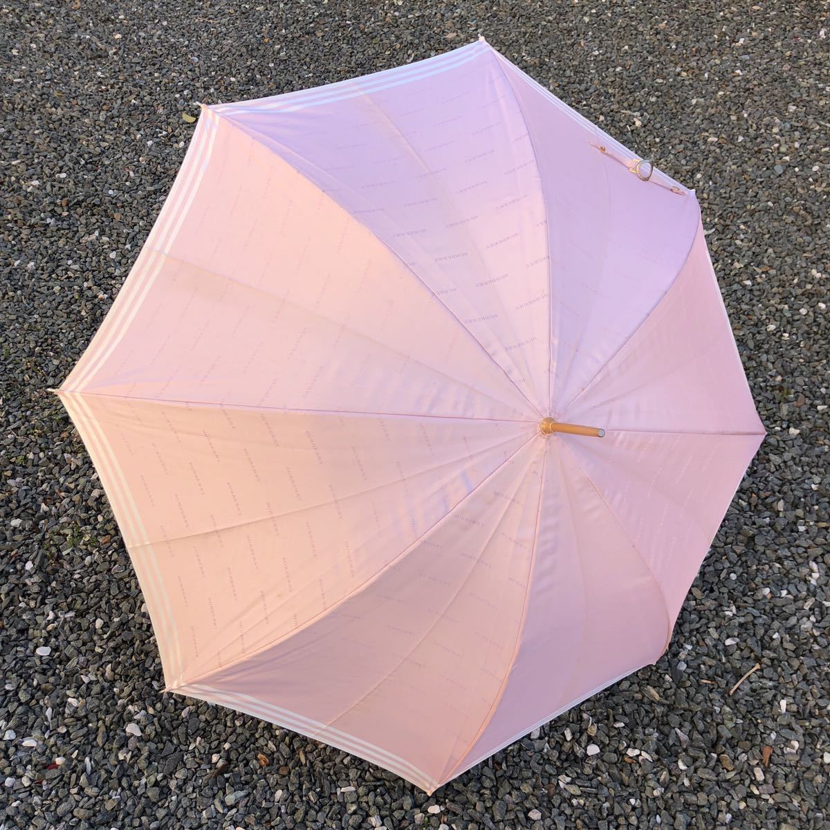 即決 BURBERRY バーバリー 長傘 レディース拍卖