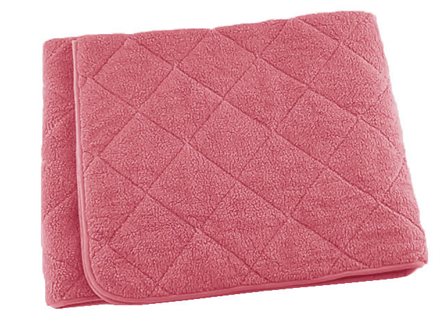 肘なし ソファーカバー マイクロファイバー ボリューム 中掛けタイプ M 約95x190cm ローズピンク 冬拍卖