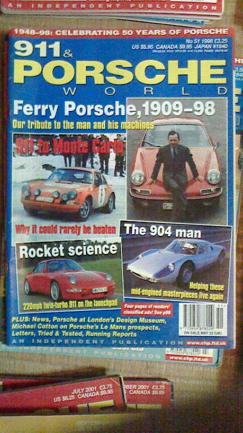 洋書  911&PORSHE WORLD  1994Y~2001Y  53冊  From Uk拍卖