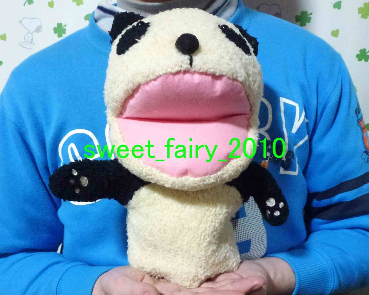 パンダ ★ 可愛い パンダ ぬいぐるみ パペット / ハンドパペット / もこもこ / 可愛い / 定形外送料390円♪拍卖