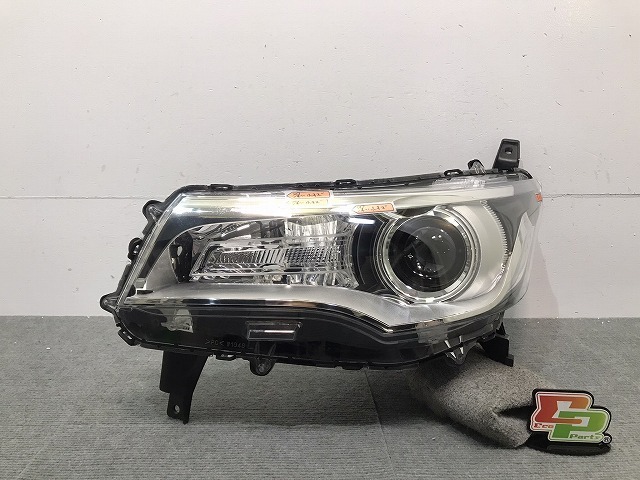 デイズ/ハイウェイスター/ekカスタム/B21W/B11W 純正 左ヘッドライト/ランプ ハロゲン レベライザー STANLEY W1048 日産 三菱 (118424)拍卖