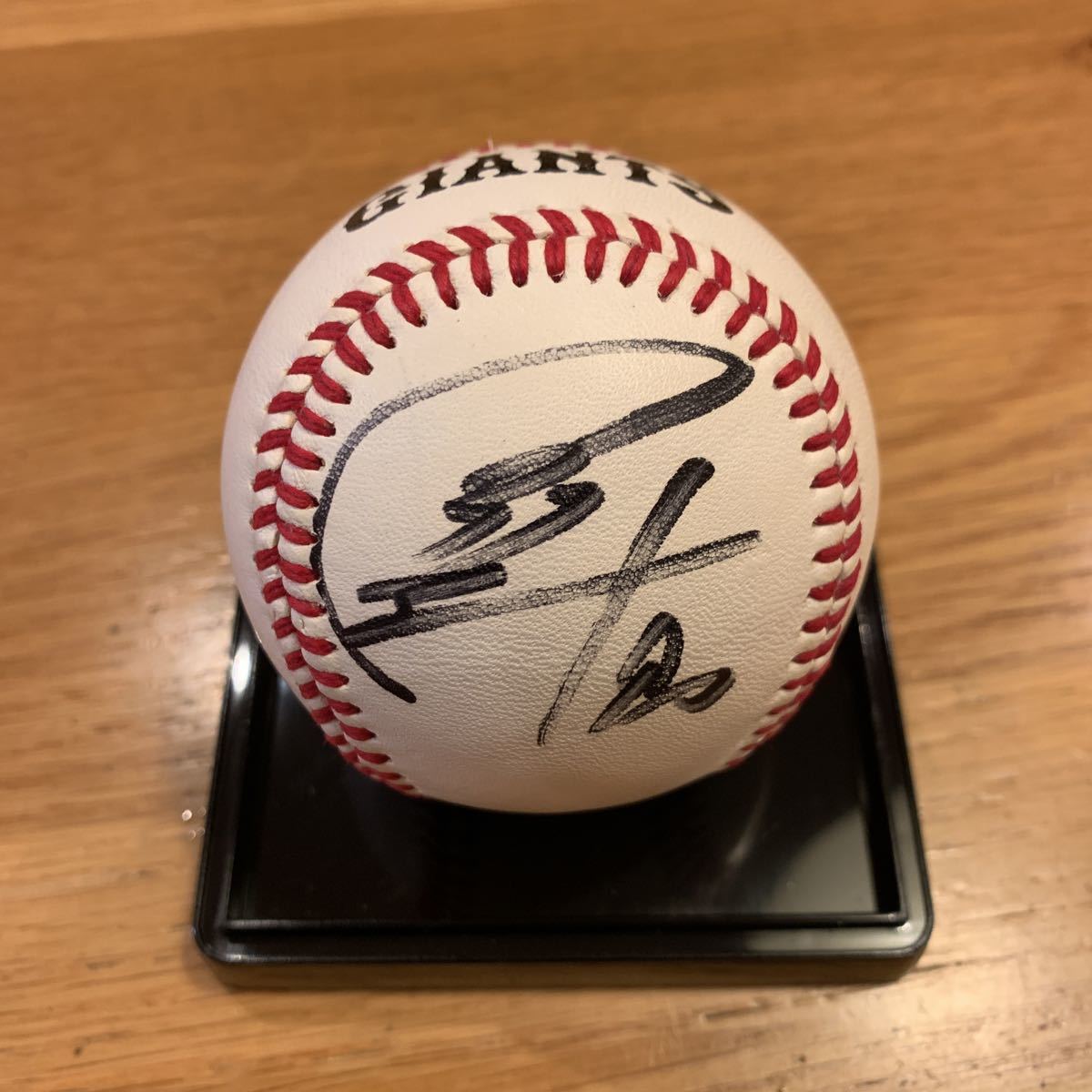 読売ジャイアンツ 巨人 田口 直筆サインボール 非売品 球団公式 投げ込み 投げ入れ ヤクルト拍卖