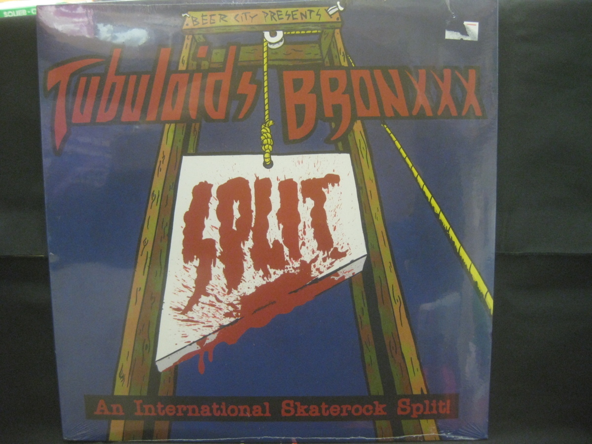 BRONxxx / The Tubuloids / International Skaterock Split! ◆LP1604NO OYP◆12インチ拍卖