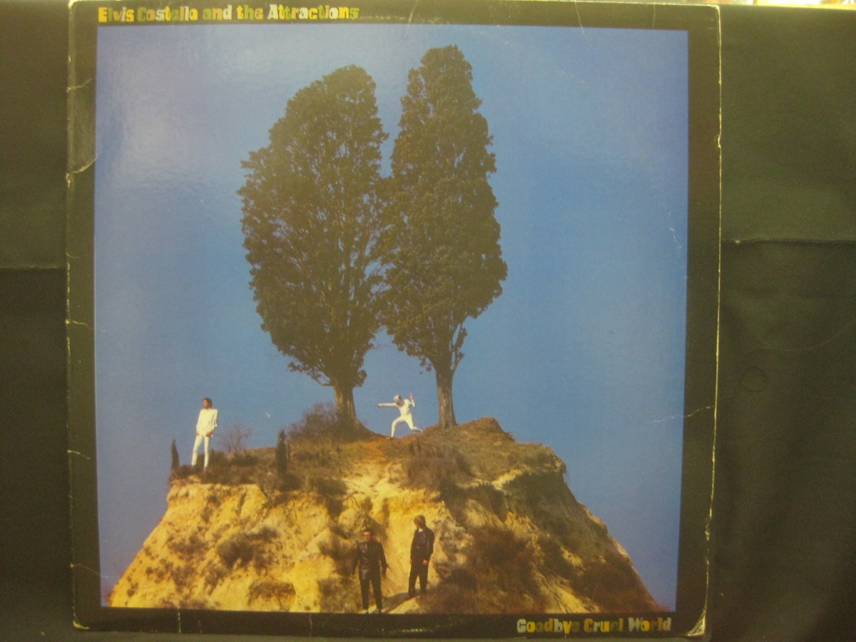 Elvis Costello And The Attractions / Goodbye Cruel World ◆Z357NO◆LP拍卖