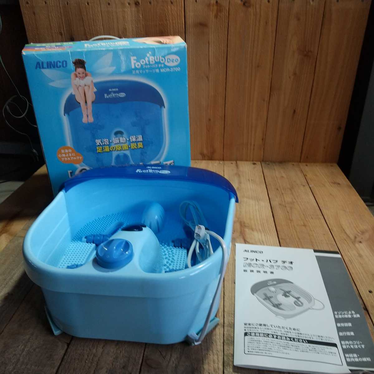 xj0718 アルインコ フット・バブ デオ MCR-3700 中古動作品拍卖