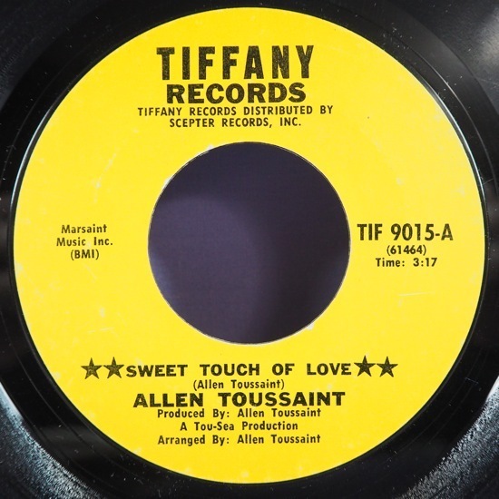 ■45's! TIFFANY!★ALLEN TOUSSAINT/SWEET TOUCH/FROM WHISPER★送料無料(条件有り)多数出品中!★オリジナル名盤■拍卖