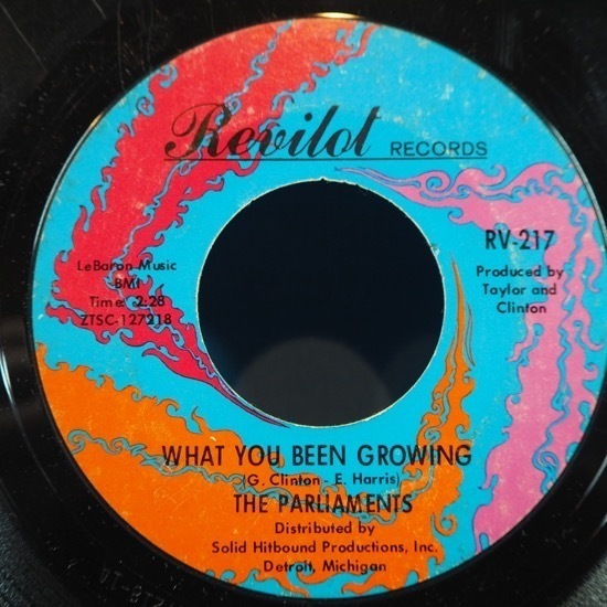 ■45'sシングル!REVILOTレコ!★PARLIAMENTS/LOOK AT WHAT/WAIT YOU BEEN GROWING★送料無料(条件有り)多数出品中!★オリジナル名盤■拍卖