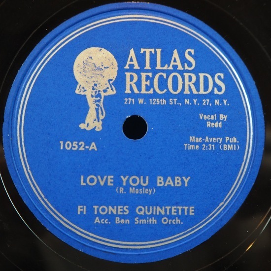 ■1956年! 蓄音盤 78’s★FI TONES/I CALL TO/LOVE YOU BABY★ATLAS★送料無料(条件有り)多数出品中!★オリジナル名盤■拍卖