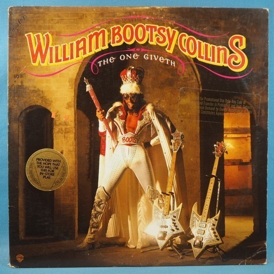■STICKER付き!★WILLIAM BOOTSY COLLINS/ONE GIVETH★送料無料(条件有り)多数出品中!★オリジナル名盤■拍卖