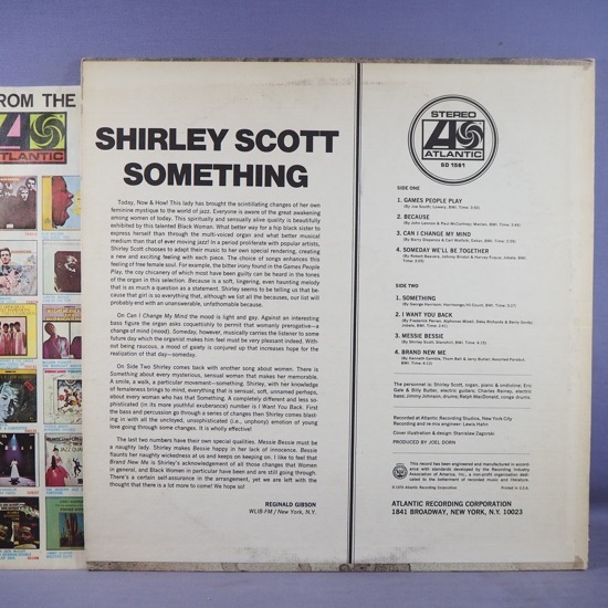 ■I WANT YOU BACK収録! オリジナル!★SHIRLEY SCOTT/SOMETHING★送料無料(条件有り)多数出品中!★名盤■拍卖