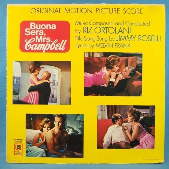 ■UNITED ARTISTS!★RIZ ORTOLANI/BUONA SERA,MRS,CAMPBELL★送料無料(条件有り)多数出品中!★US名盤■拍卖