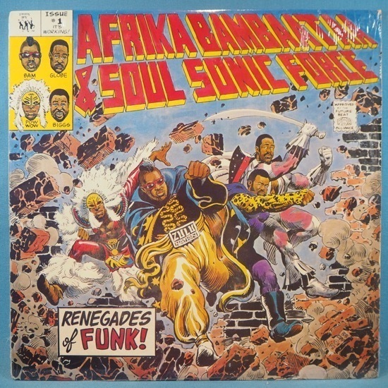 ■シュリンク!★AFRIKA BANBAATAA&SOUL SONIC FORCE/RENEGADES&FUNK★送料無料(条件有り)5千枚+出品中!★オリジ名盤■拍卖
