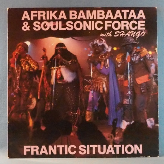 ■84年 12inch 厚盤 TOMMY BOY★AFRIKA BAMBAATAA/FRANTIC SITUATION★送料無料(条件有り)多数出品中!★オリジナル名盤■拍卖