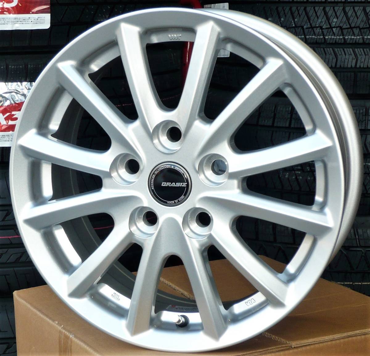 税込! ZRR80G/ZRR85G系 ノア・VOXY専用ホイール 「クレイシズVS6」 新品1台分拍卖