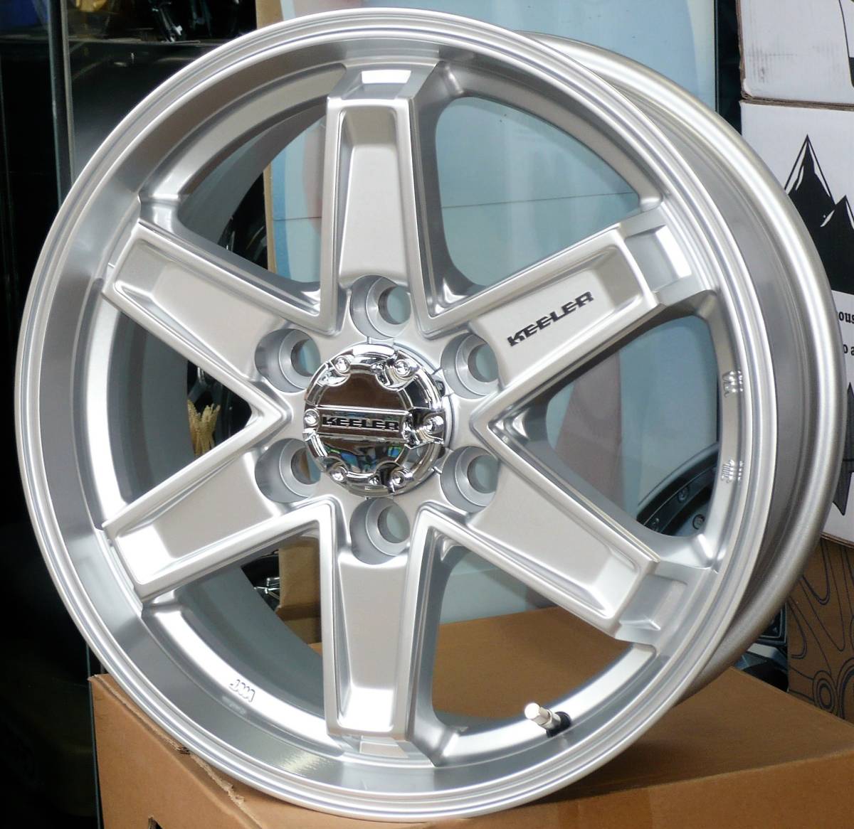 税込! GDH303W系 グランエース専用ホイール 「キーラー・タクティス」 新品1台分拍卖