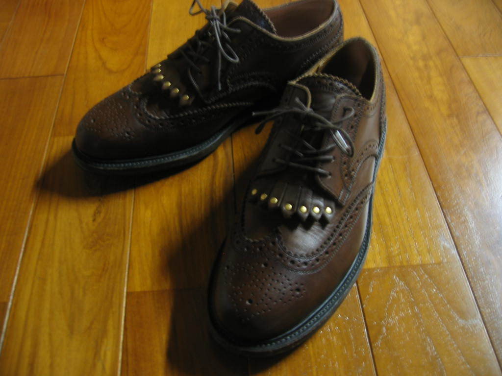ブラックレーベルクレストブリッジ レザーシューズ 26 b326拍卖