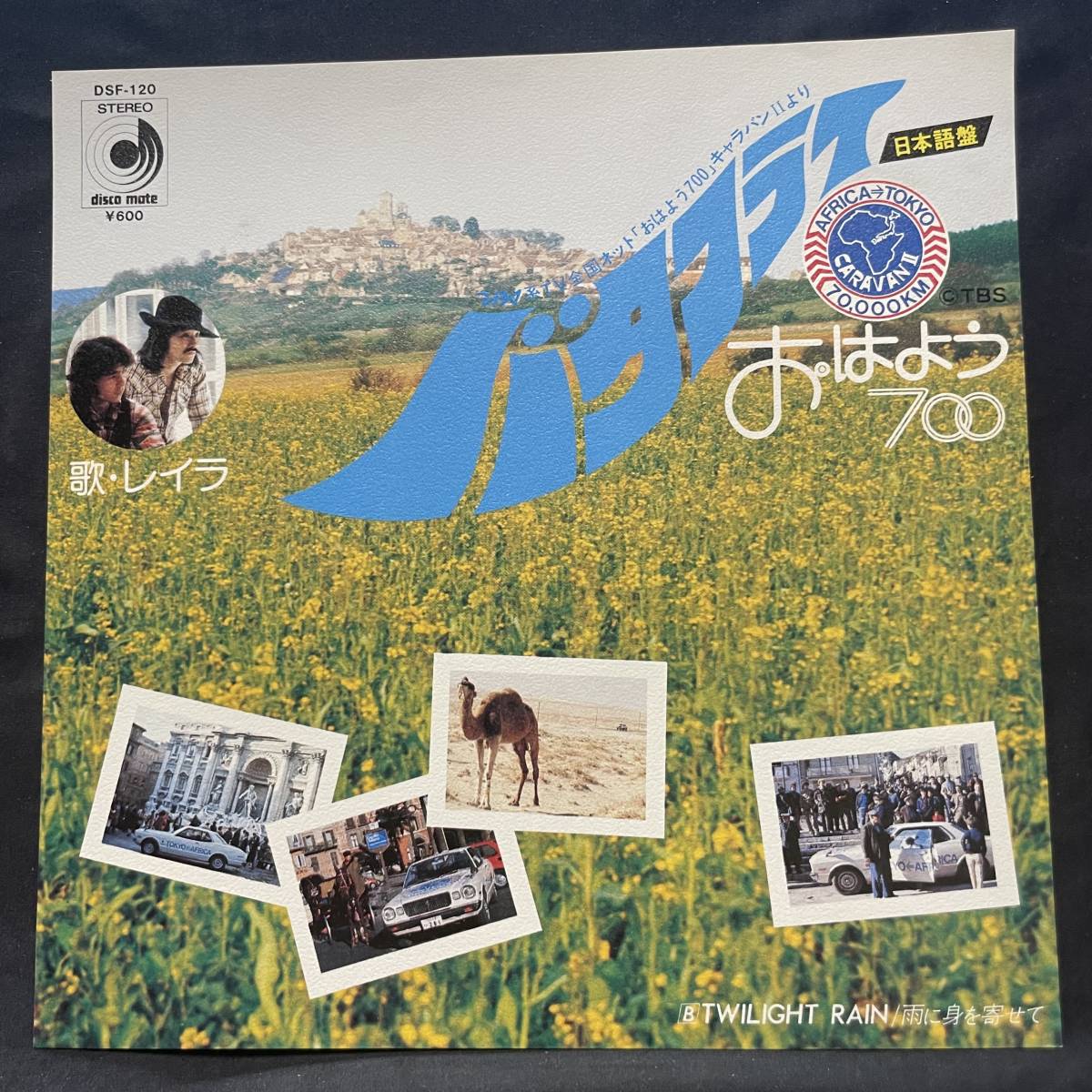 レイラ バタフライ 雨に身を寄せて ジャケットのみです レコード盤は付属しません 国内盤 EP盤 シングル盤 中古品です拍卖