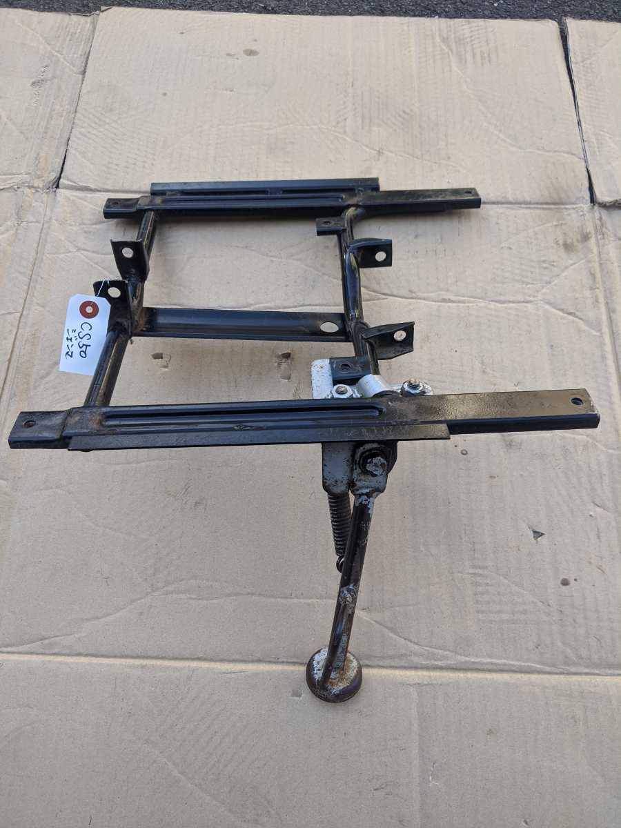 スズキ SUZUKI ジェンマ 50 CS50 初期 初代 デラックス スーパーデラックス サイドスタンド セット フレーム フッド拍卖