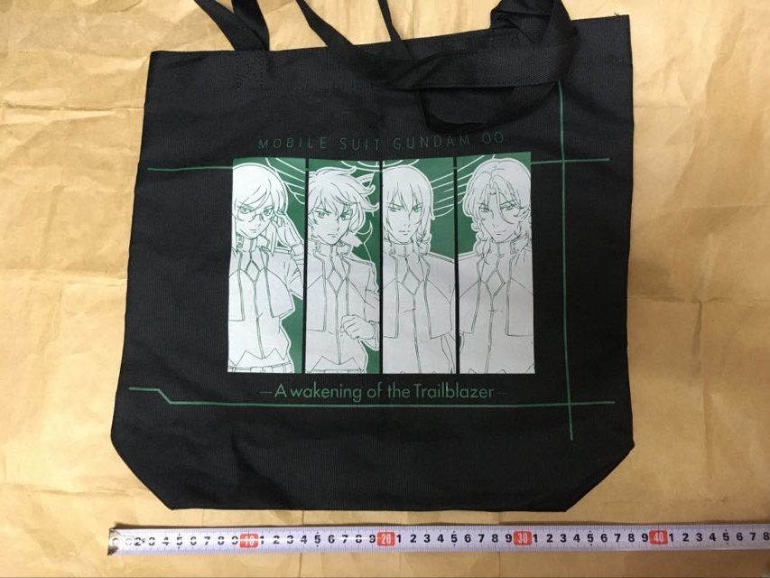 プレバン 限定 劇場版 機動戦士 ガンダムOO トートバッグ エコ バッグ GUNDAM OO A wakenning of the Trail blazer tote bag eco bag拍卖