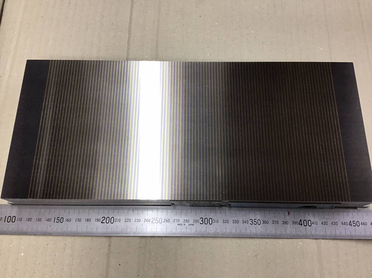 KANETEC カネテック 永磁マグネットチャック RMWH-1535B 150×350m/m。 中古品 角形永磁マイクロピッチチャック 拍卖