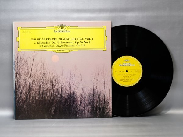 再生確認済【ウィルヘルム・ケンプ】ブラームス名演集*2つのラプソディ拍卖